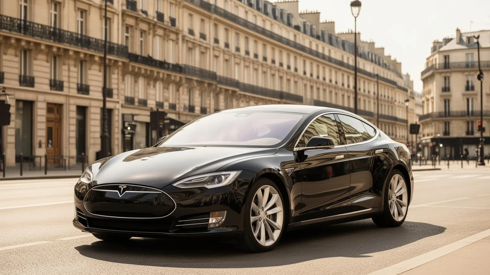 VTC Tesla Paris